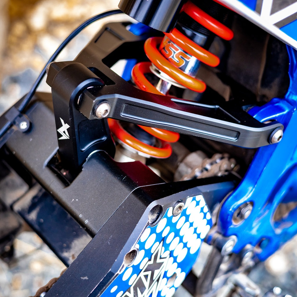 EBMX Rear Shock with upgraded v2 linkage and triangle for SurRon Light Bee