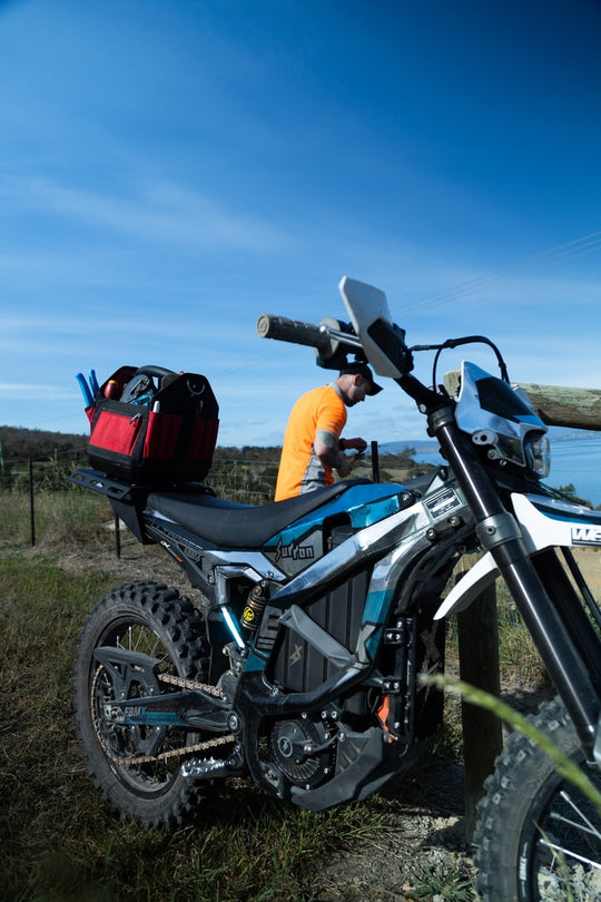 EBMX Cargo Rack for SurRon Ultra Bee – Charged Powersports