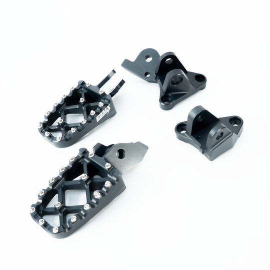 EBMX Competition Foot Pegs and Mounts for Ultra Bee