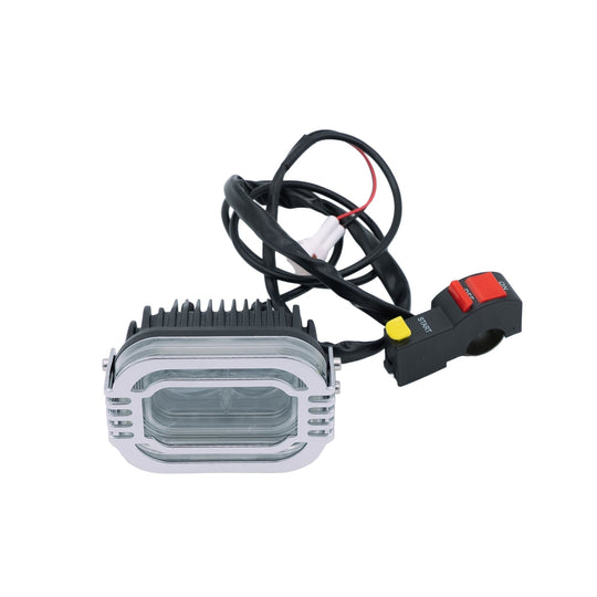 Retro Chrome Headlight