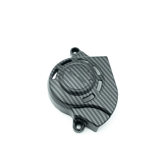 Simulated Matte Carbon Fiber Motor Cover