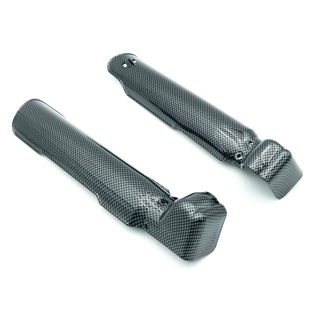 Surron Light Bee - Simulated Carbon Fiber Front Fork Guards - KKE
