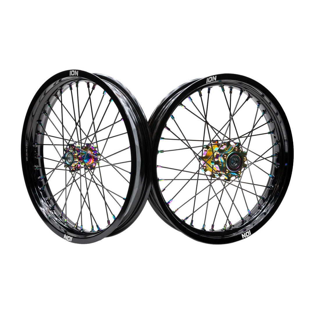 ION - Arctic Leopard XE PRO S - 17" Supermoto Wheelset