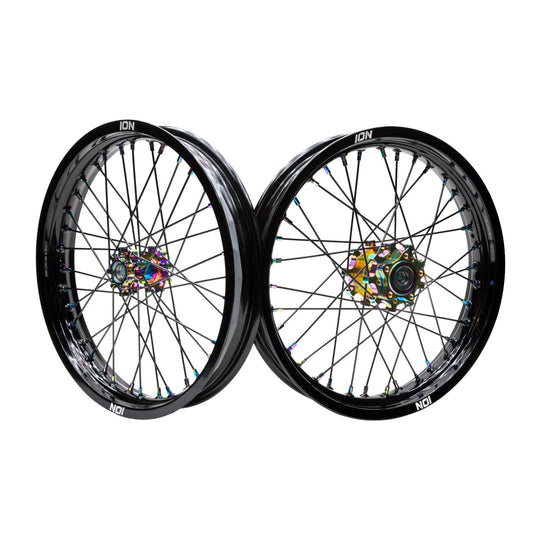 ION - Arctic Leopard XE PRO S - 17" Supermoto Wheelset