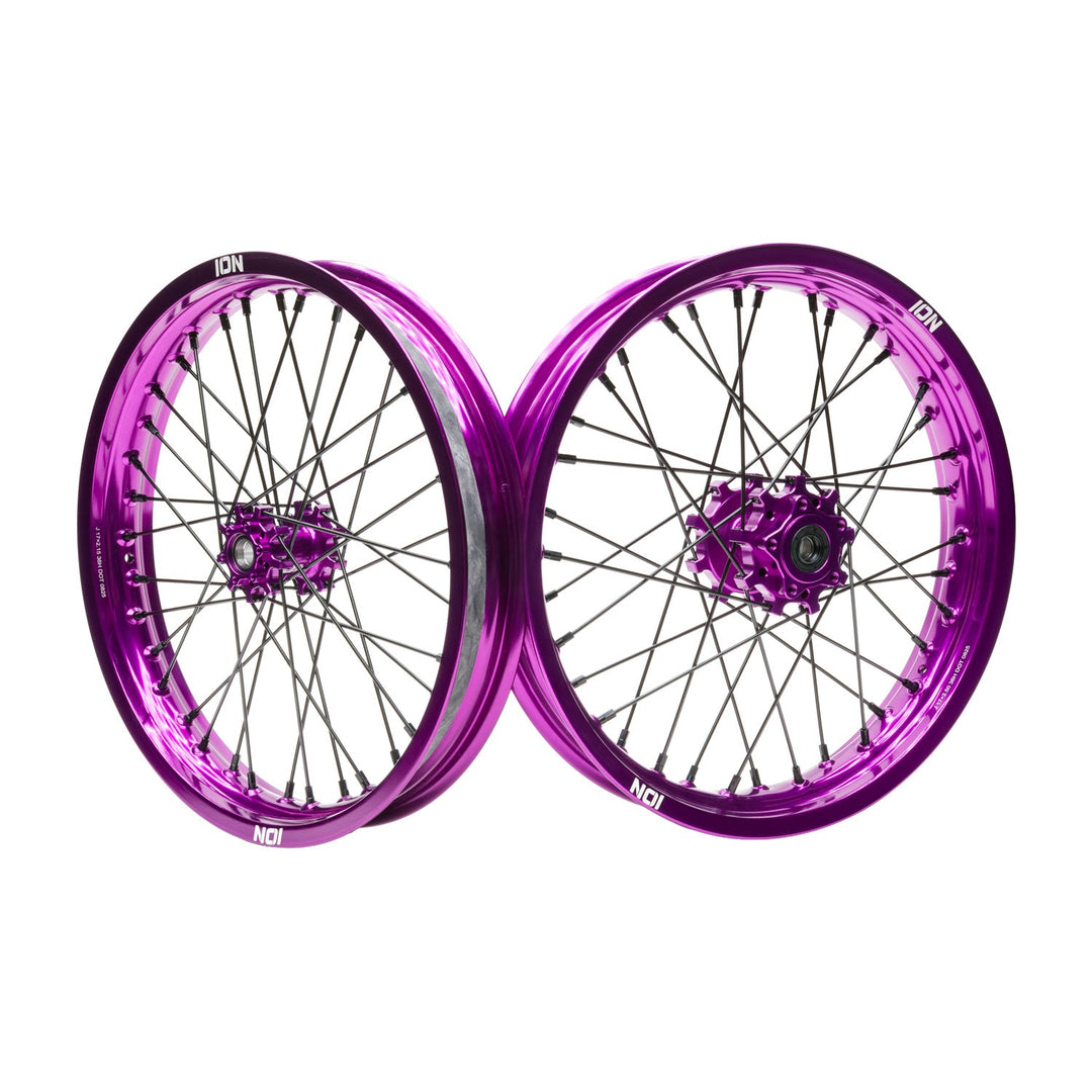 ION - Arctic Leopard XE PRO S - 17" Supermoto Wheelset