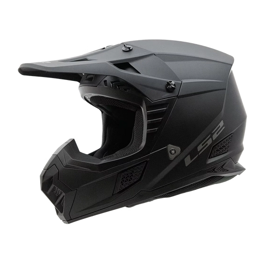 LS2 COZ Helmet – Matte Black / Gloss White