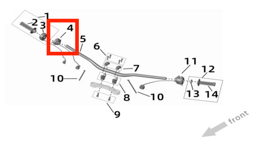 Surron Ultra Bee - OEM Right Hand 3 Combination Switch