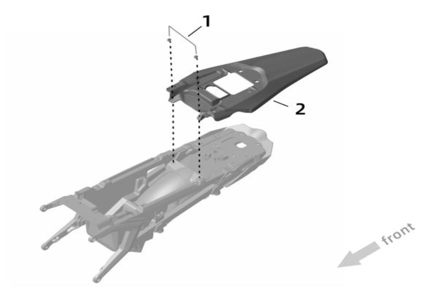 Surron Ultra Bee - OEM Rear Fender