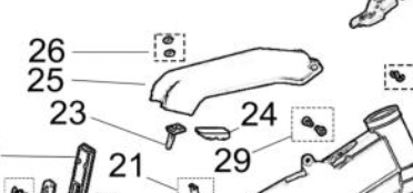 Surron Light Bee - OEM Battery Lid Latch