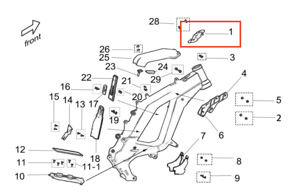 Surron Light Bee - OEM Ignition Cover