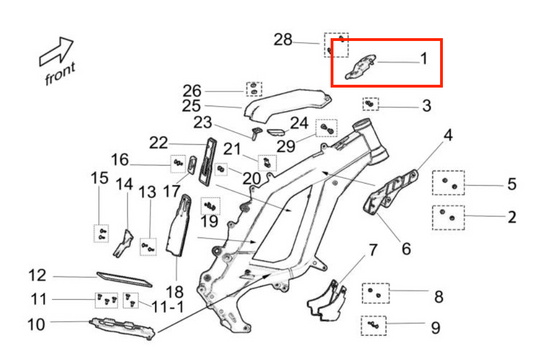 Surron Light Bee - OEM Ignition Cover