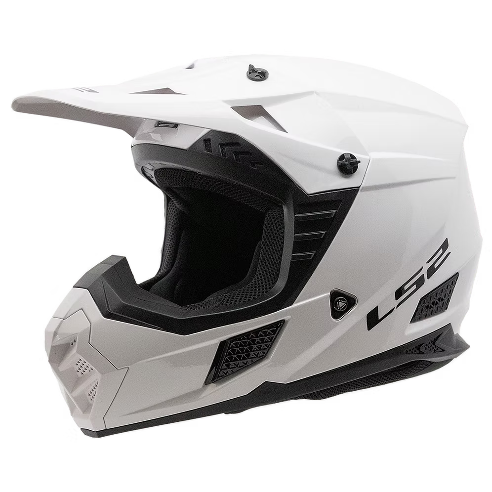LS2 COZ Helmet – Matte Black / Gloss White