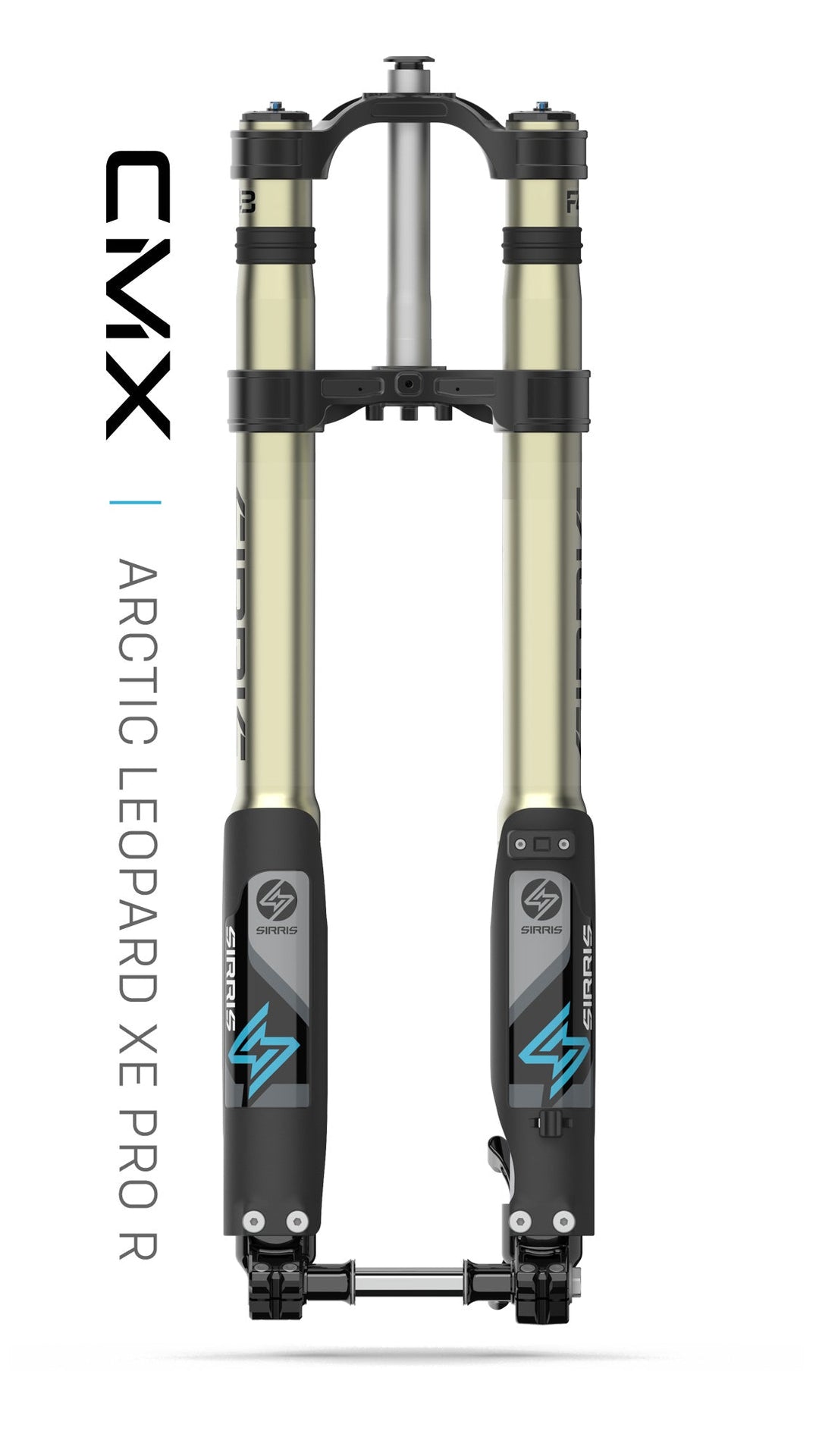 F43 CMX Tune | Tool Free LSC | 220 mm Travel | Arctic Leopard XE Pro R