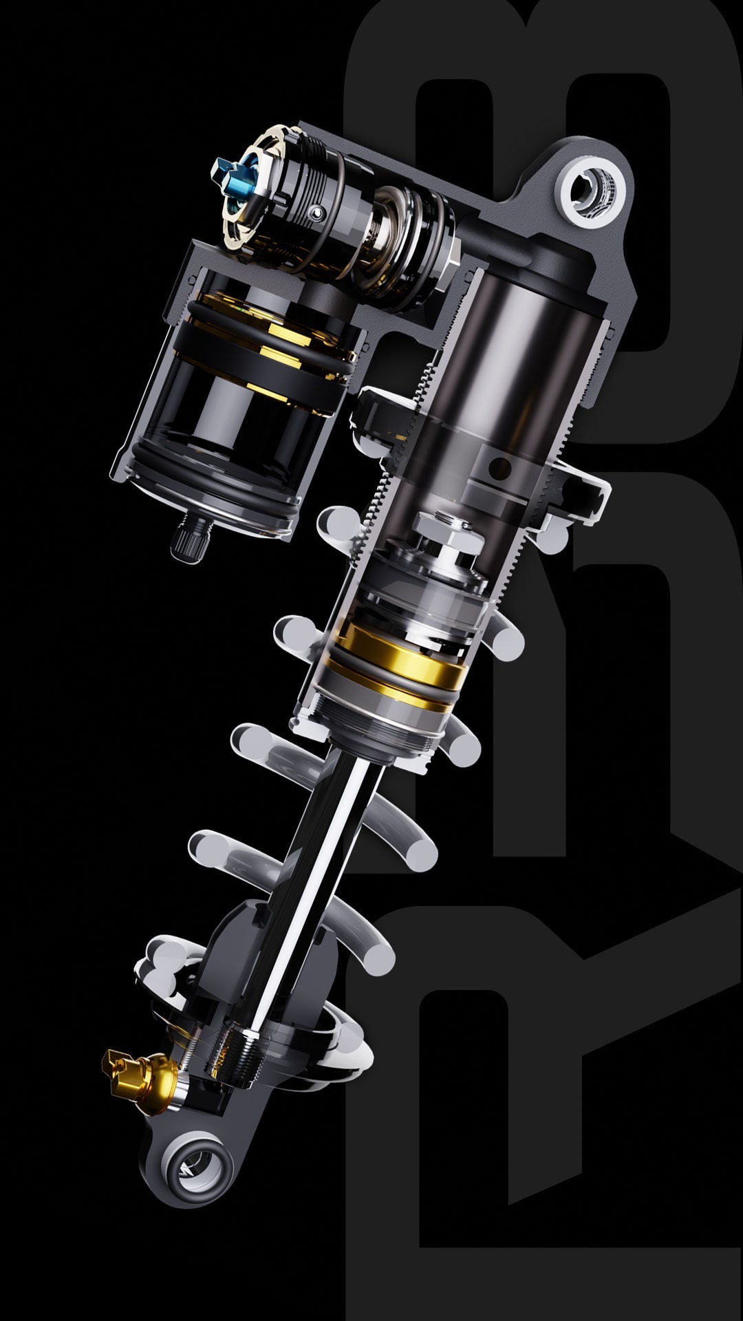 Sirris R38 Rear Shock for E Ride Pro SR & SS 3.0