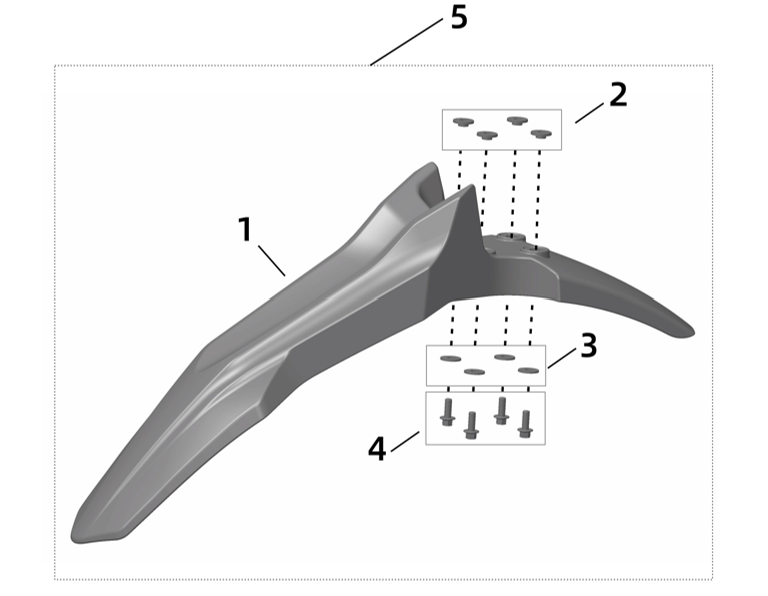 Surron Ultra Bee - OEM Front Fender